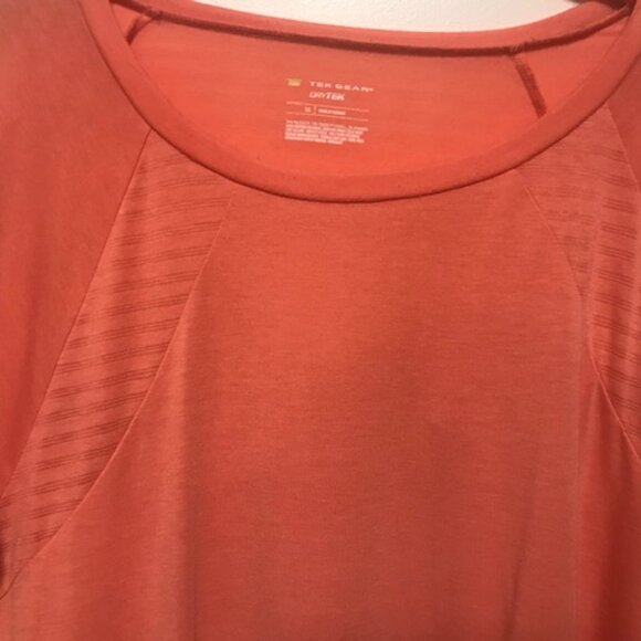New Woman’s Tek Gear Drytek Peach Tie Tunic. Sz. 1X - Picture 3 of 5